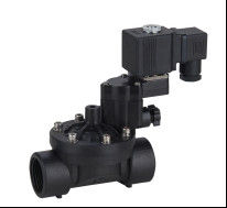 PA66 NO Plastic Solenoid Valve 3/4" Solenoid Valve AC220V G Thread