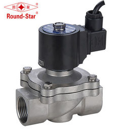 SS de Waterdichte Klep van de Fonteinsolenoïde, 50mm de Elektrische Klep van de Watersolenoïde