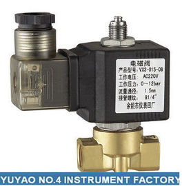 Roestvrij staal 3 normaal Open de Klep van de Maniersolenoïde, Hoge druk 1/4“ Solenoïdeklep